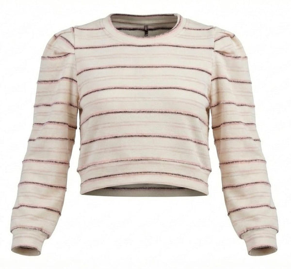 Peyton Top Blush Stripe