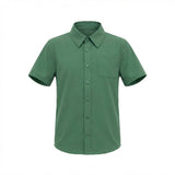 Mangrove Short Sleeve Button Down Field Green
