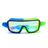 Cyborg Cyan Prismatic Shield Goggles