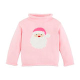 Pink Santa Rollneck Sweater