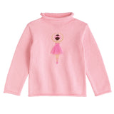 Ballerina Pink Rollneck Sweater