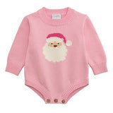 Pink Santa Sweater Bubble