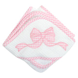 Bow Hooded Towel & Washcloth Set