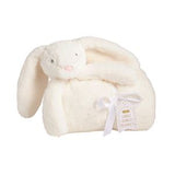 White Plush Bunny Blanket