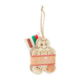DIY Wood Gingerbread Ornament