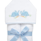 Bunny Everykid Towel, Blue