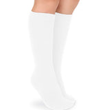 Smooth Toe Cotton Knee High Socks 2 Pair Pack