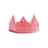 Hot Pink Velvet Light Up Crown