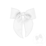 Medium Satin Bowtie with Twisted Wrap and Whimsy Tails