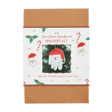 Santa Handprint Ornament Kit
