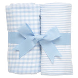 Set of Two Burps, Blue Basics