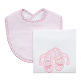 Ballet Basic Bib & Burp Boxed Set