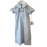 Baby Blessings Light Blue Sheep Logan Gown