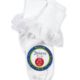 Jefferies Socks 2152 White Sock 2pack