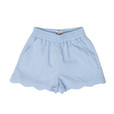Laura Short Blue Twill