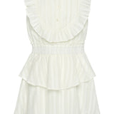 Jane Dress White/ Gold