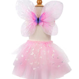 Flutter Butterfly Skirt & Wings Pink 4-6