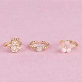 Boutique Foxy Floral Rings