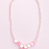 Boutique Holo Pink Crystal Necklace