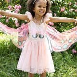 Sequins Secret Butterfly Twirl Dress with Wings Size 5-6