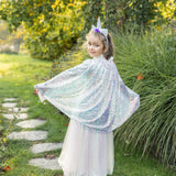 Unicorn Sparkle Cape and Headband 4-6