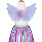 Magical Unicorn Skirt & Wings Pastel 4-6