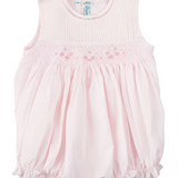 Smocked Sleeveless Bubble