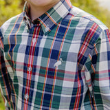 Dean's List Dress Shirt Field Park Plaid