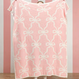 Bow Chenille Blanket