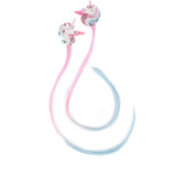 Pretty Pastel Unicorn Hair Extension Clips
