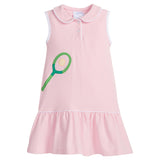 Applique Polo Dress - Tennis