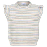 Olivia Top Macaron Stripe Knit