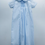 Light Blue Geometric Luca Gown