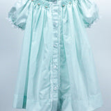 Mint Geometric Flowers Sophia Dress