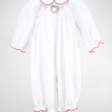 Christmas Wreath Claire Romper