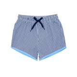 Boys Stripe Boardie Navy