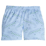 Basic Short - Blue Alligator Alley