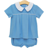 Beckham Bloomer Set - Cornflower Blue