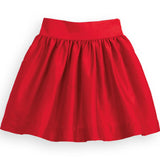 Party Skirt Red Taffeta