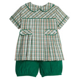 Bennett Short Set, Mistletoe Tartan