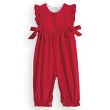 Red Corduroy Berkley Overall