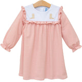 Boots Embroidery Dress