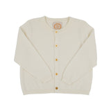 Cambridge Cardigan Palmetto Pearl with Gold Buttons
