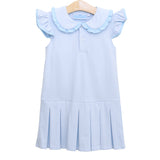 Camilla Dress - Light Blue Stripe