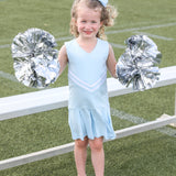 Cheer Uniform Dress - Light Blue
