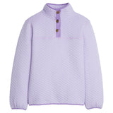 Classic Quilted Pullover - Lavender/ Lilac