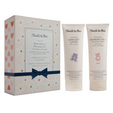 Pink Daisy & Heart Bath Time & Baby Massage Set