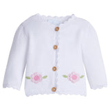 Crochet Cardigan - Rose