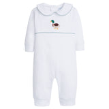 Crochet Playsuit - Mallard