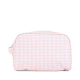 Stowaway Toiletry Bag - Gingham Taffy
